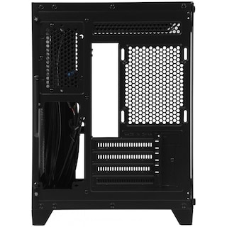 Foto 4 | Gabinete Gamer Xzeal Panzer Ii Cubo Micro Atx Mini Torre 3 Fan Cristal Templado Rgb Negro
