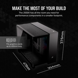 Foto 7 | Gabinete Corsair Icue Link 2500x Rgb Con Ventana Negro