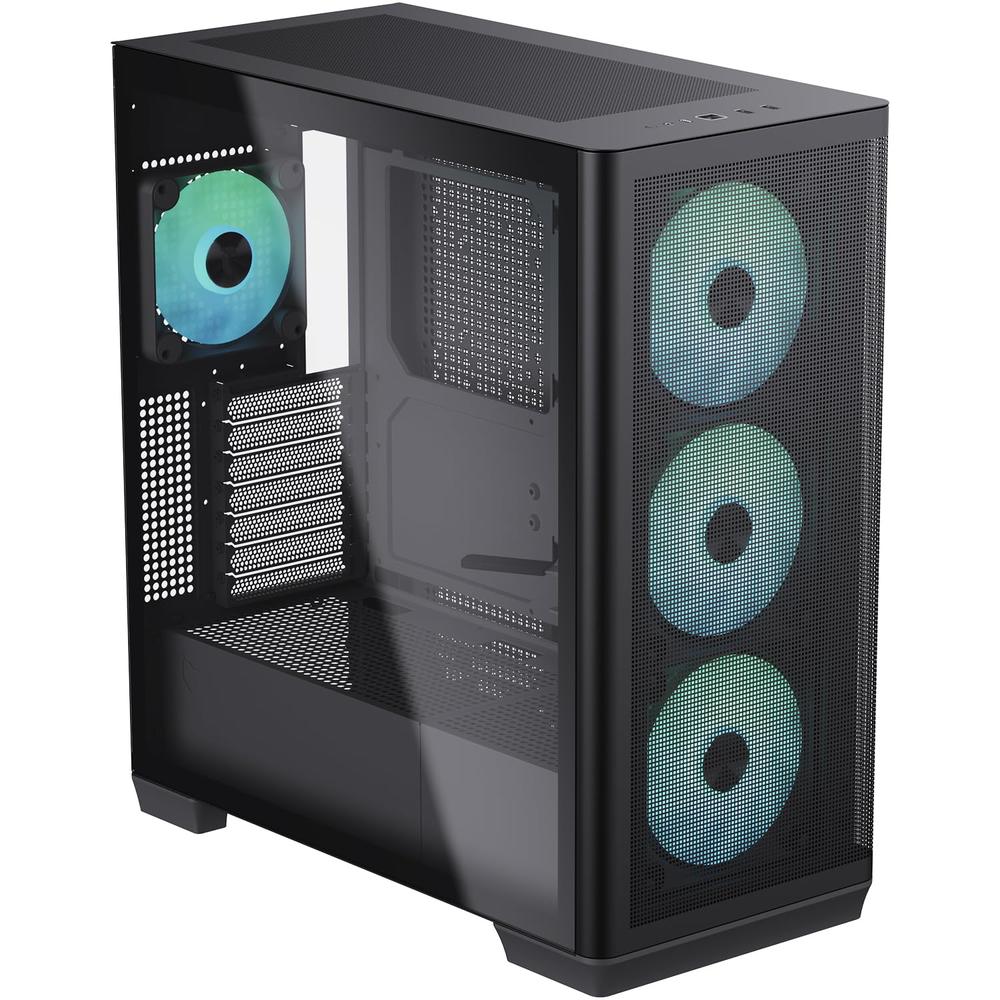 Gabinete Apnx C1 Midi-tower Gab C1-bk-v1 Negro Argbatx