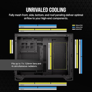 Foto 5 | Gabinete Corsair Con Ventana 2500d Airflow Midi-tower