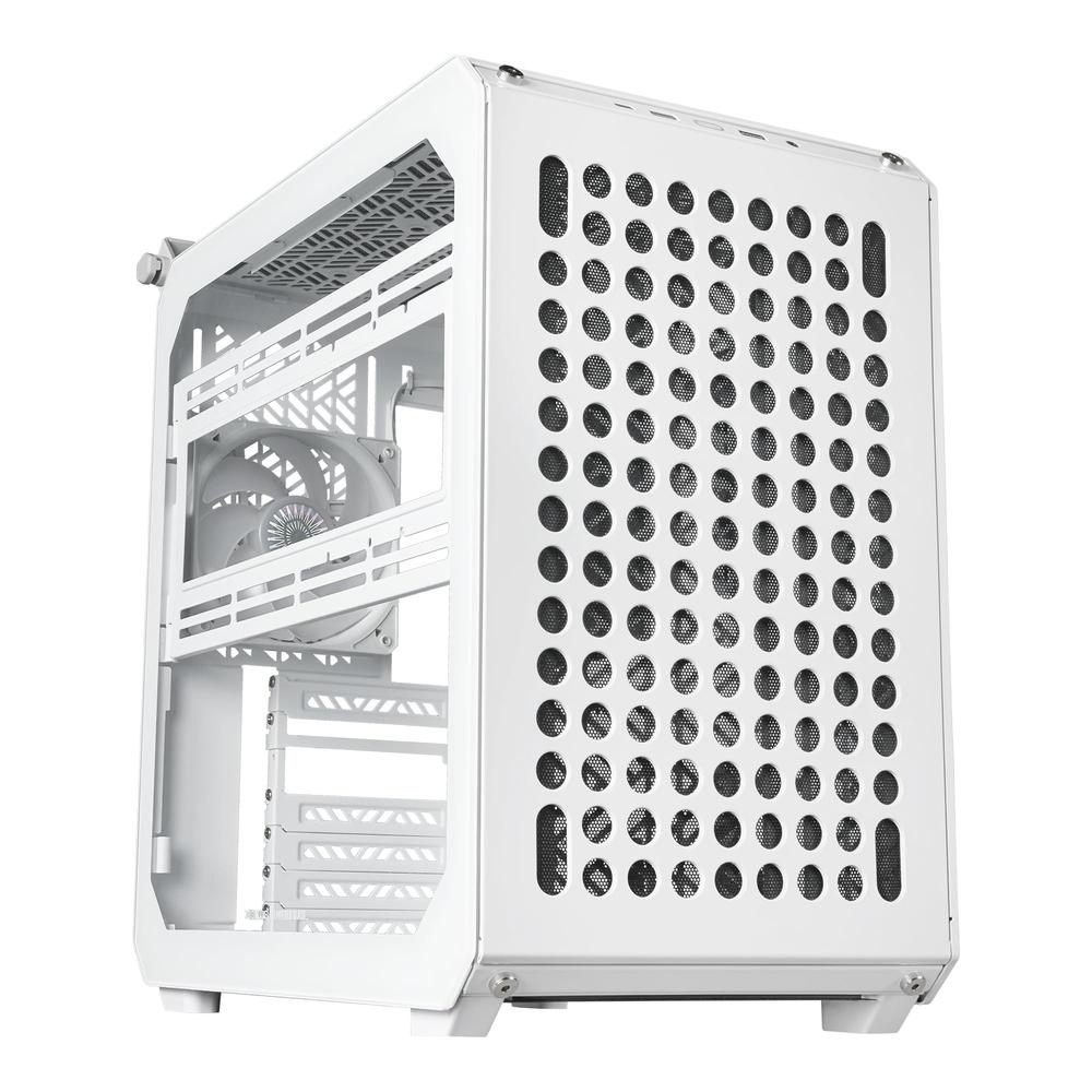 Gabinete Cooler Master Qube 500 Flatpack Ventana Blanco