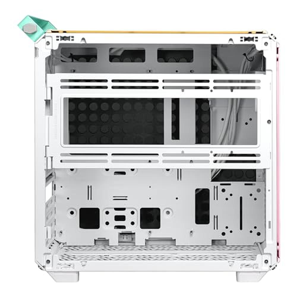 Foto 4 pulgar | Gabinete Cooler Master Qube 500 Flatpack Ventana Menta
