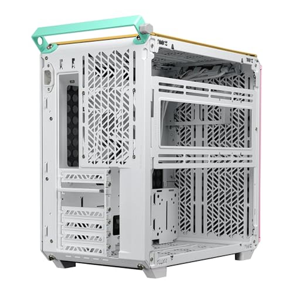 Foto 5 pulgar | Gabinete Cooler Master Qube 500 Flatpack Ventana Menta