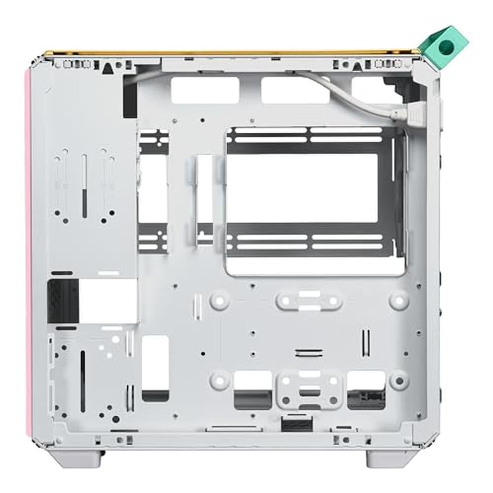Foto 7 pulgar | Gabinete Cooler Master Qube 500 Flatpack Ventana Menta