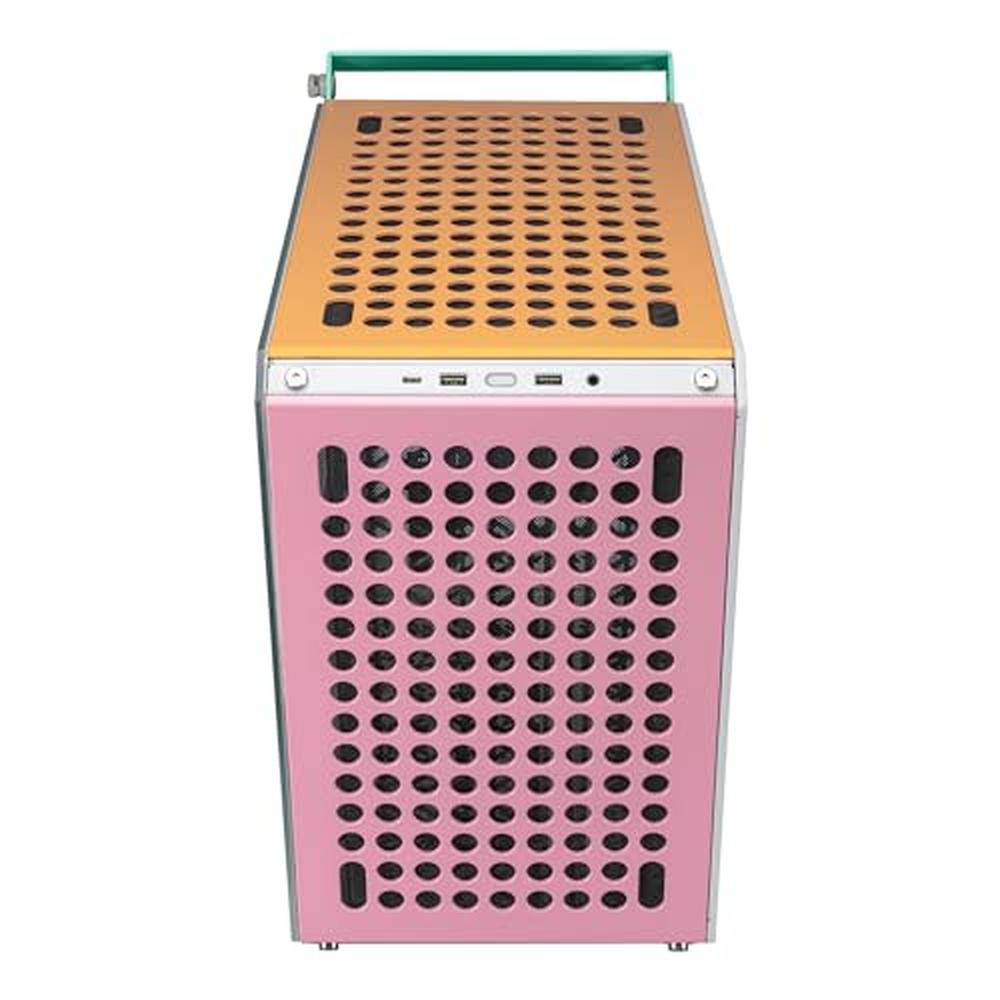 Foto 9 pulgar | Gabinete Cooler Master Qube 500 Flatpack Ventana Menta