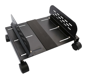 Foto 3 | Soporte De Suelo De Metal Para Computadora De Escritorio Móvil En Torre Syba - Venta Internacional.