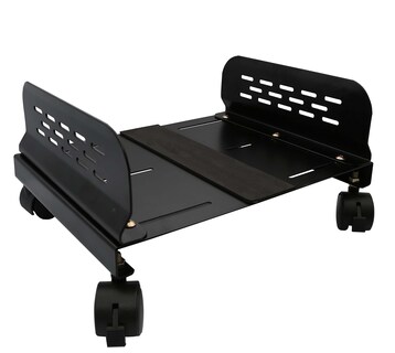 Foto 4 | Soporte De Suelo De Metal Para Computadora De Escritorio Móvil En Torre Syba - Venta Internacional.