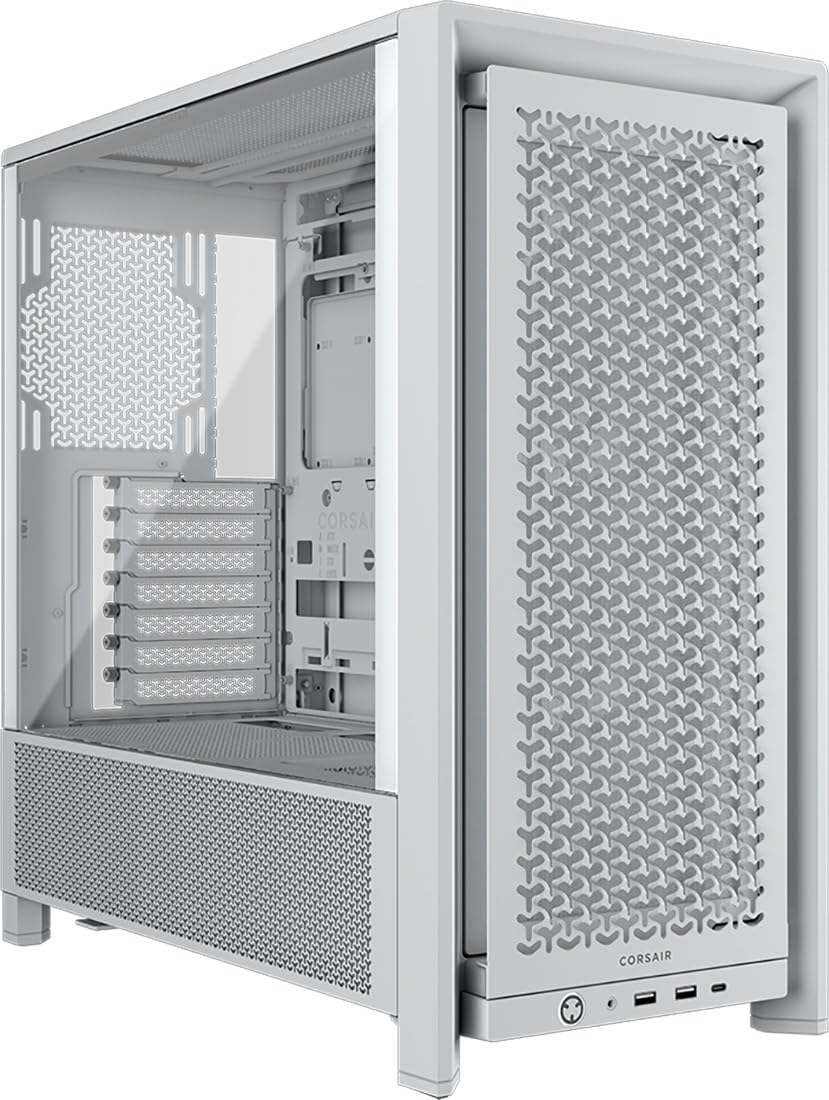 Foto 1 | Funda Para Pc Corsair 4000d Rs Con Marco Modular De Alto Flujo De Aire, Color Blanco - Venta Internacional.