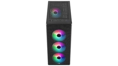Foto 3 | Gabinete Aerocool Designer Gbkv2 4711099476770 Media Torre/atx/panel Izq Cristal/negro