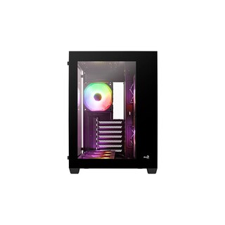 Foto 2 | Gabinete Gamer Aerocool Dryft Argb Stylish 4711099474110 Media Torre, Ventana De Cristal Templado, Sin Fuente, Negro, A