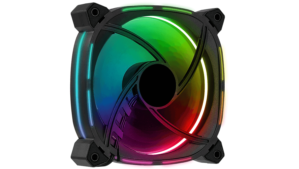 Foto 3 pulgar | Ventilador Aerocool Astro 12 Argb De 12cm, 1000rpm,12 V,7.32w,6 Pin, 4710562750157