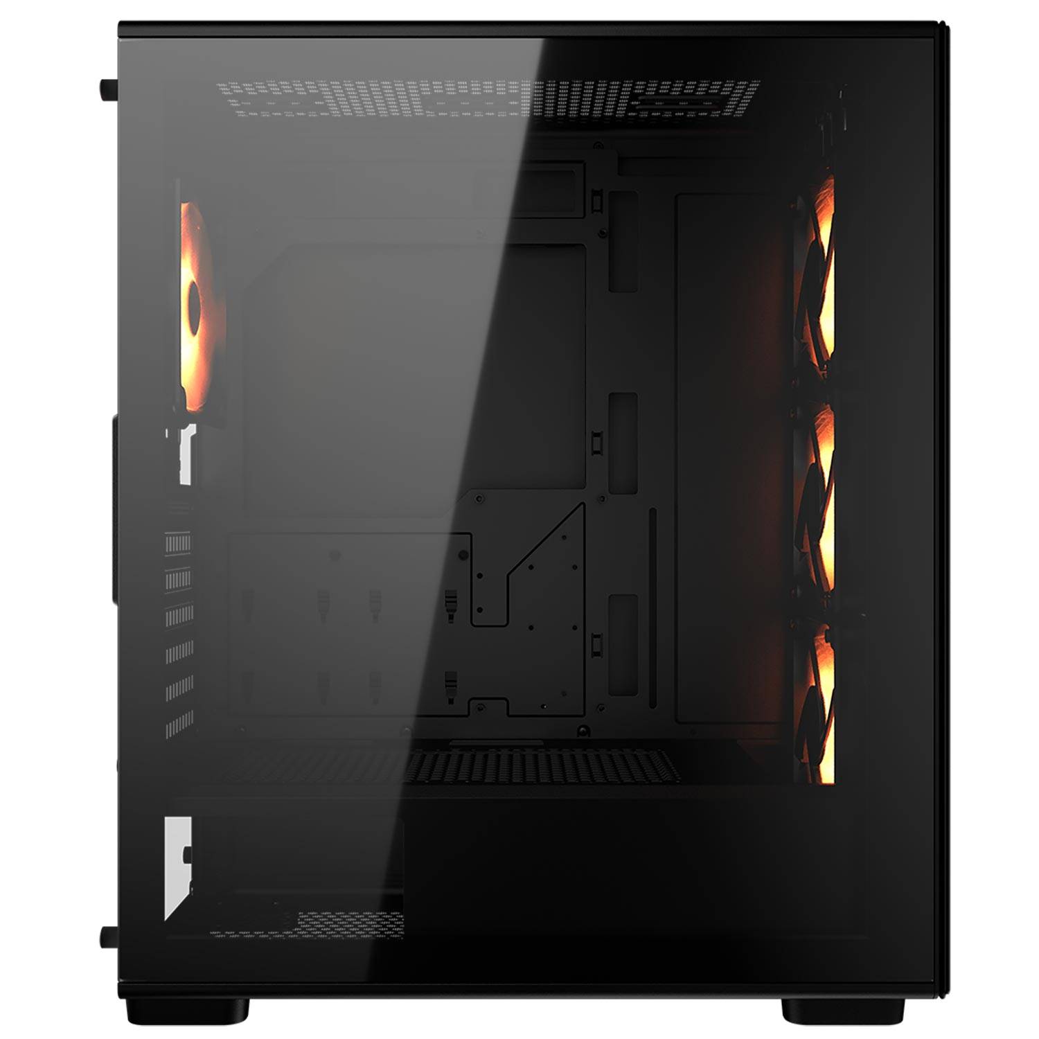 Foto 6 pulgar | Gabinete Gamer Cougar Mx220 Rgb Black, Potencia, Estilo Y Flujo De Aire Óptimo Con 4 Ventiladores Incluidos
