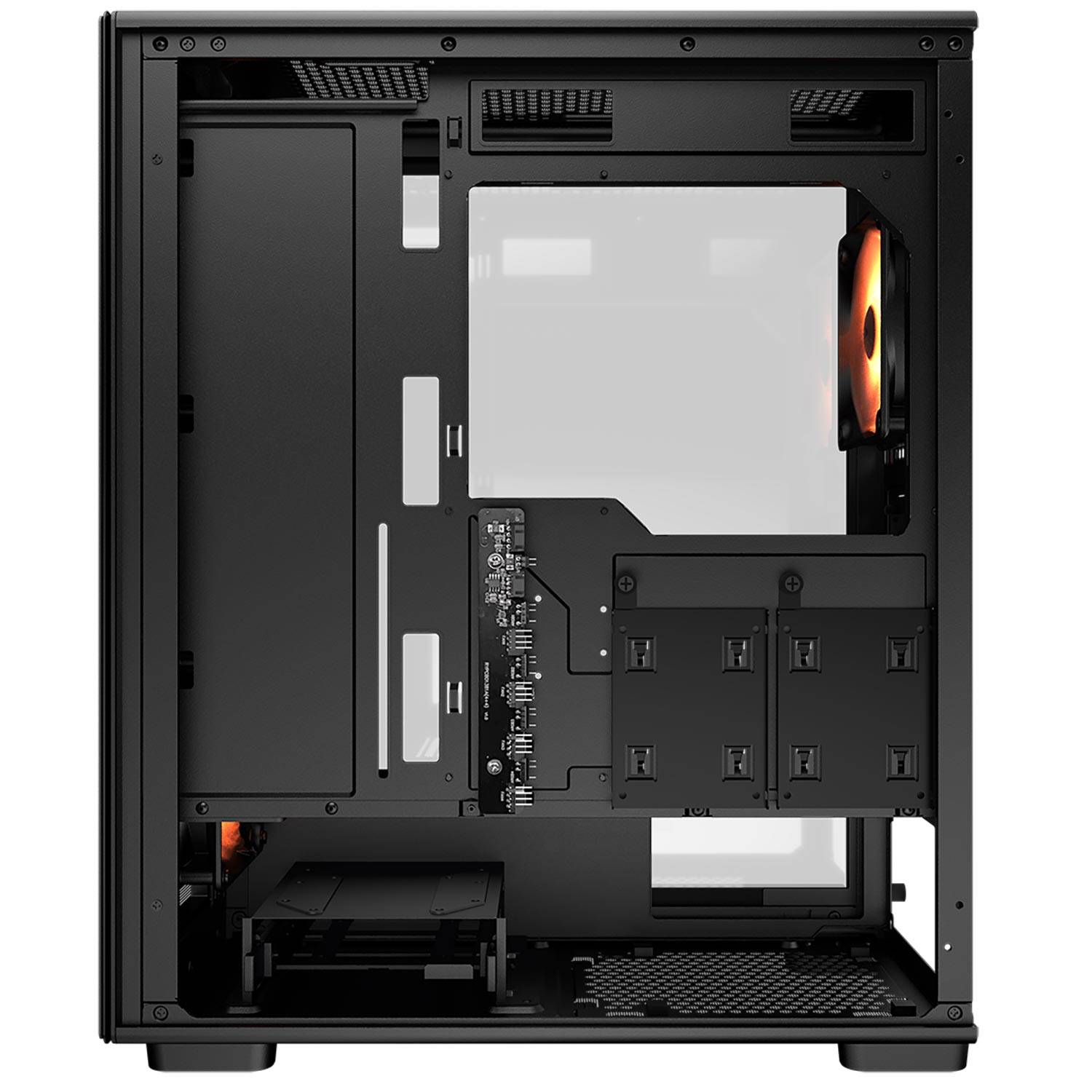 Foto 8 pulgar | Gabinete Gamer Cougar Mx220 Rgb Black, Potencia, Estilo Y Flujo De Aire Óptimo Con 4 Ventiladores Incluidos