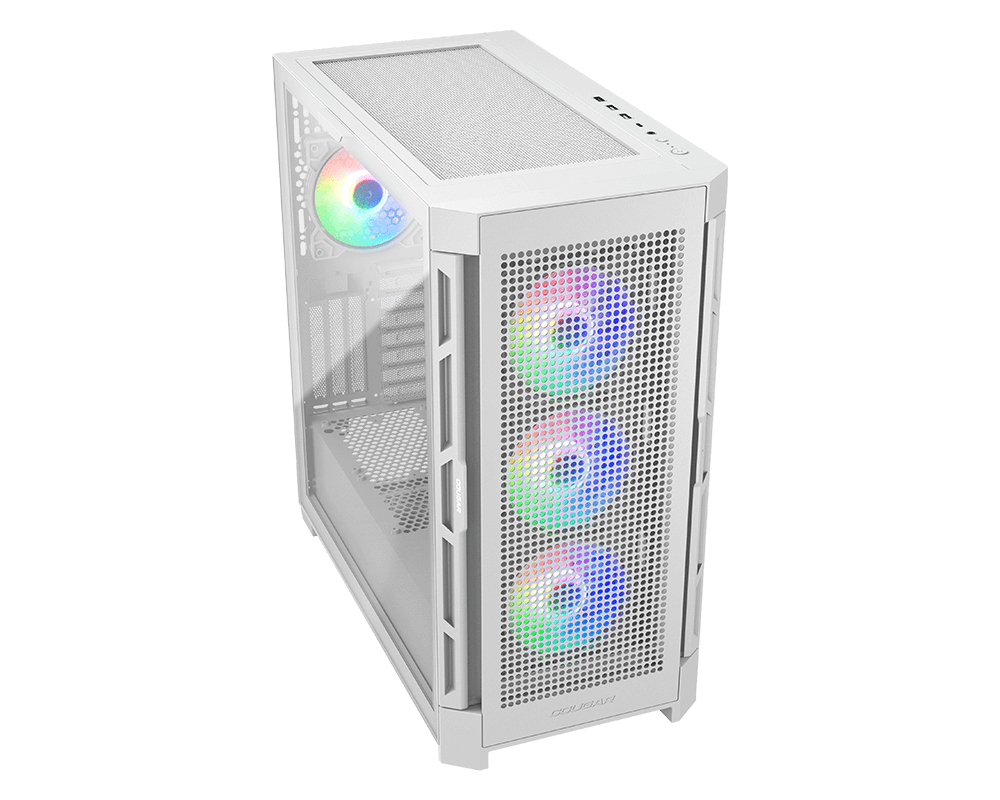 Foto 4 pulgar | Gabinete Cougar Airface Pro-rgb Blanco, Estilo, Potencia Y Máxima Refrigeración Para Tu Pc Gamer