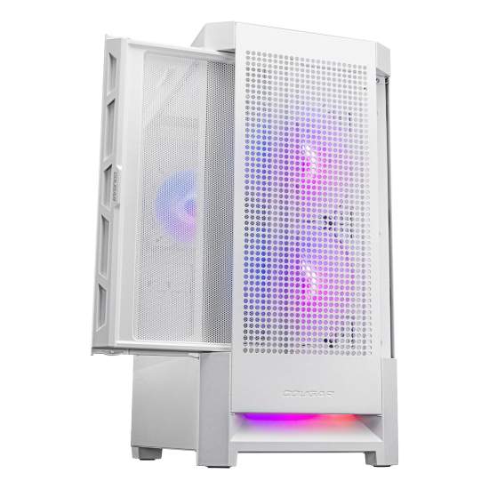 Foto 4 pulgar | Gabinete Gamer Cougar Duoface Rgb Blanco, Estilo, Potencia Y Versatilidad En Un Solo Chasis Eatx