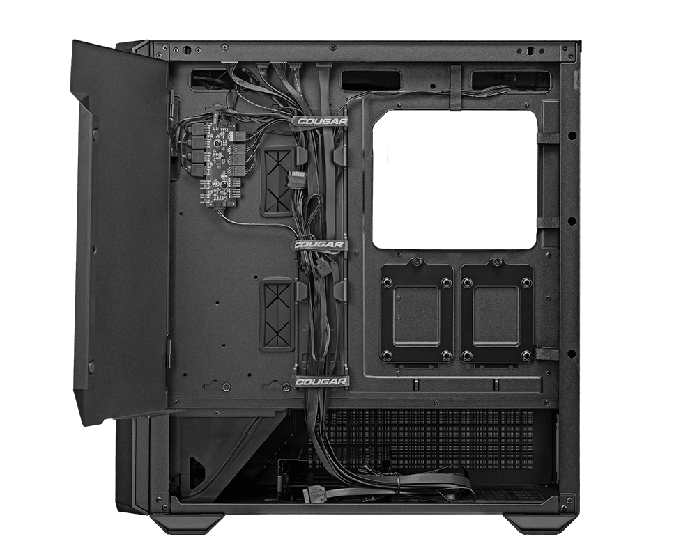 Foto 7 pulgar | Gabinete Cougar Mx600 Rgb Full Tower Negro, Diseño Premium, Máximo Flujo De Aire Y Estilo Gamer