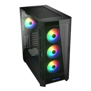 Foto 3 | Gabinete Gamer Cougar Duoface Pro-rgb Negro, Iluminación Argb, Cristal Templado Y Espacio Para E-atx