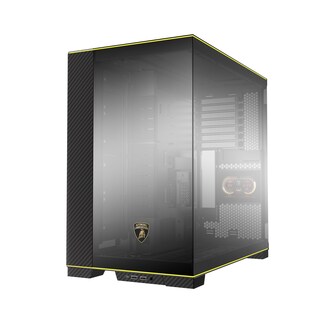 Foto 5 | Funda Para Pc Lian Li O11d Evo Rgb Automobili Lambo Edition Negra - Venta Internacional.