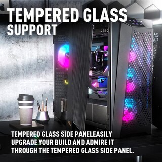 Foto 4 | Funda De Ordenador Msi Meg Prospect 700r, Ventilador Argb Con Panel Táctil De 4,3 Pulgadas - Venta Internacional.