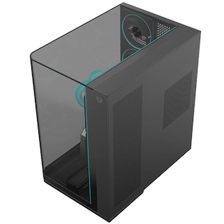 Foto 3 | Gabinete Gamer Balam Rush Tank Expert Curve 7800 Atx Media Torre 5 Fan Panel Curvo Cristal Templado Usb-c Argb Neg