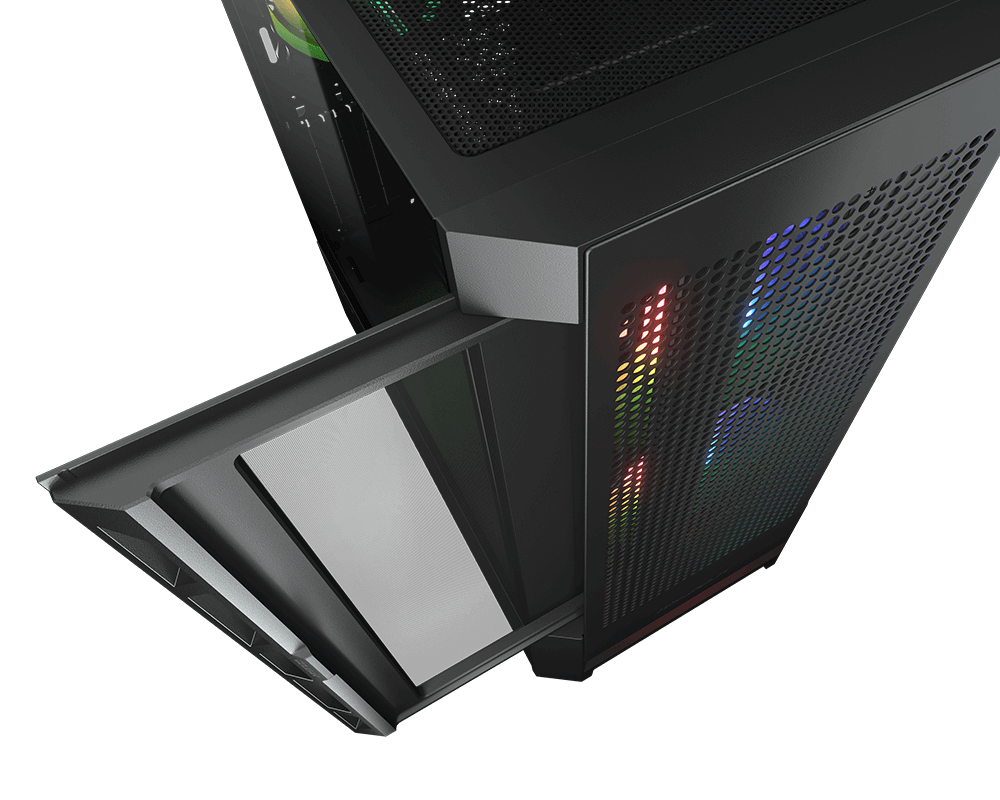 Foto 4 | Gabinete Gamer Cougar Airface Rgb Negro Con Cristal Templado Y Alto Flujo De Aire, Eatx, Alto Rendimiento