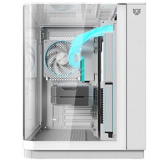 Foto 2 | Gabinete Gamer Balam Rush Tank Expert Curve 6800 Atx Media Torre 3 Fan Panel Curvo Cristal Templado Usb-c Argb Bl