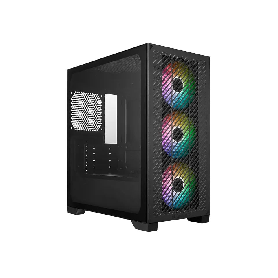Foto 2 | Gabinete Cooler Master Elite 301 Argb M-atx Negro E301-kgnn-s00