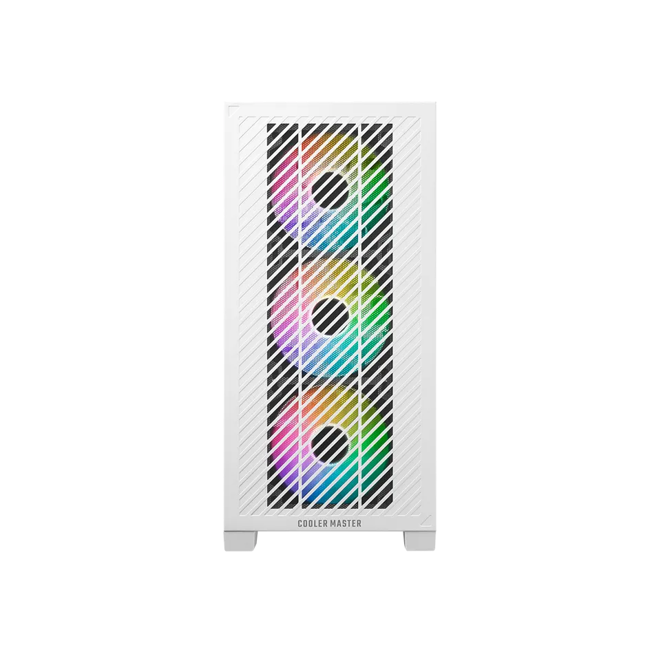 Foto 2 pulgar | Gabinete Cooler Master Elite 301 Argb M-atx Blanco E301-wgnn-s0