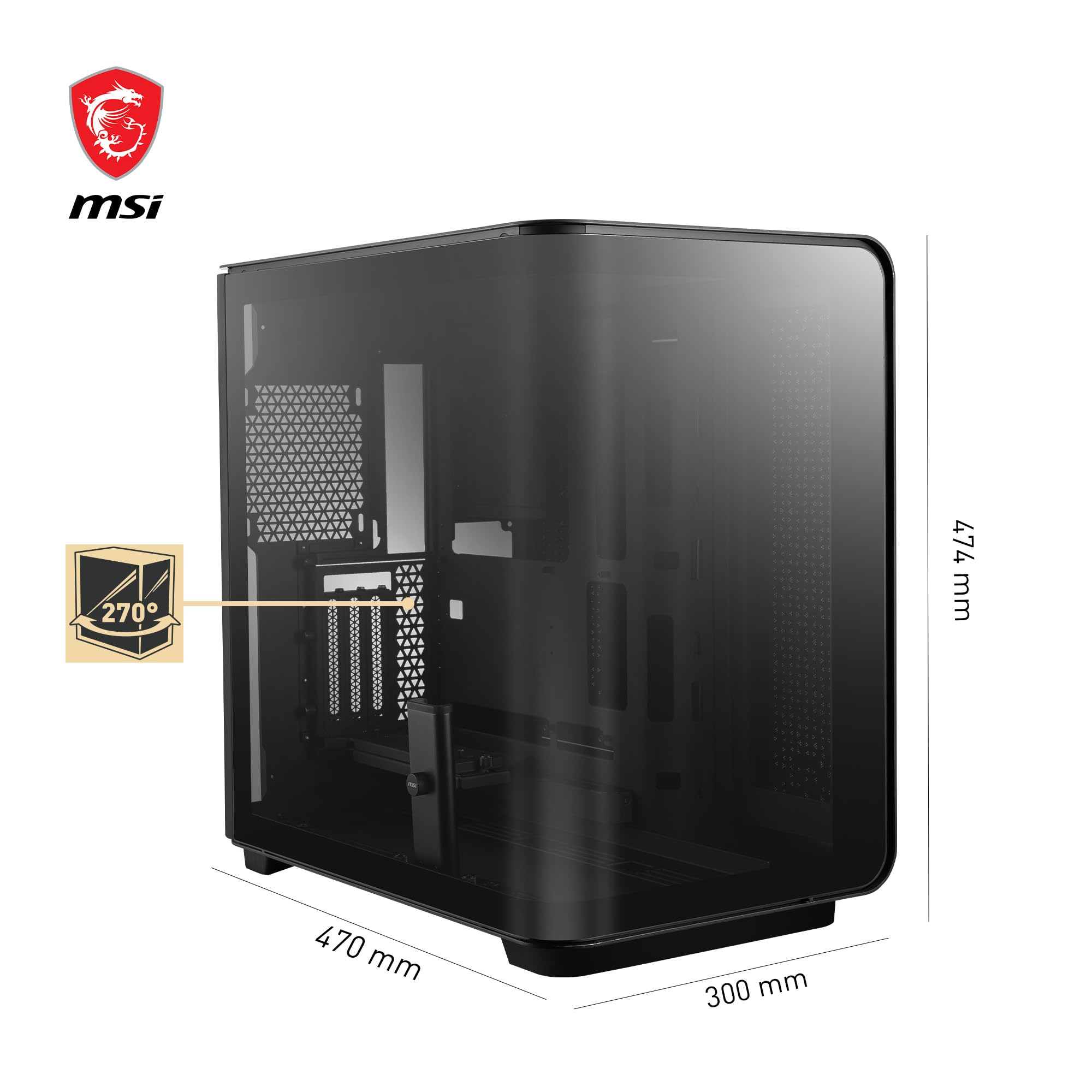 Foto 3 | Funda Para Videojuegos Msi Meg Maestro 700l Pz Mid Tower Aluminium - Venta Internacional.