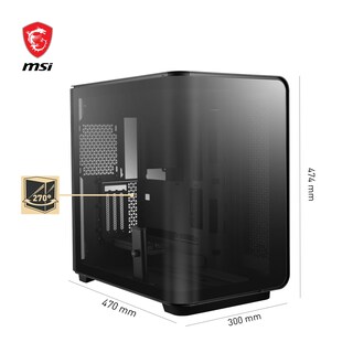 Foto 3 | Funda Para Videojuegos Msi Meg Maestro 700l Pz Mid Tower Aluminium - Venta Internacional.
