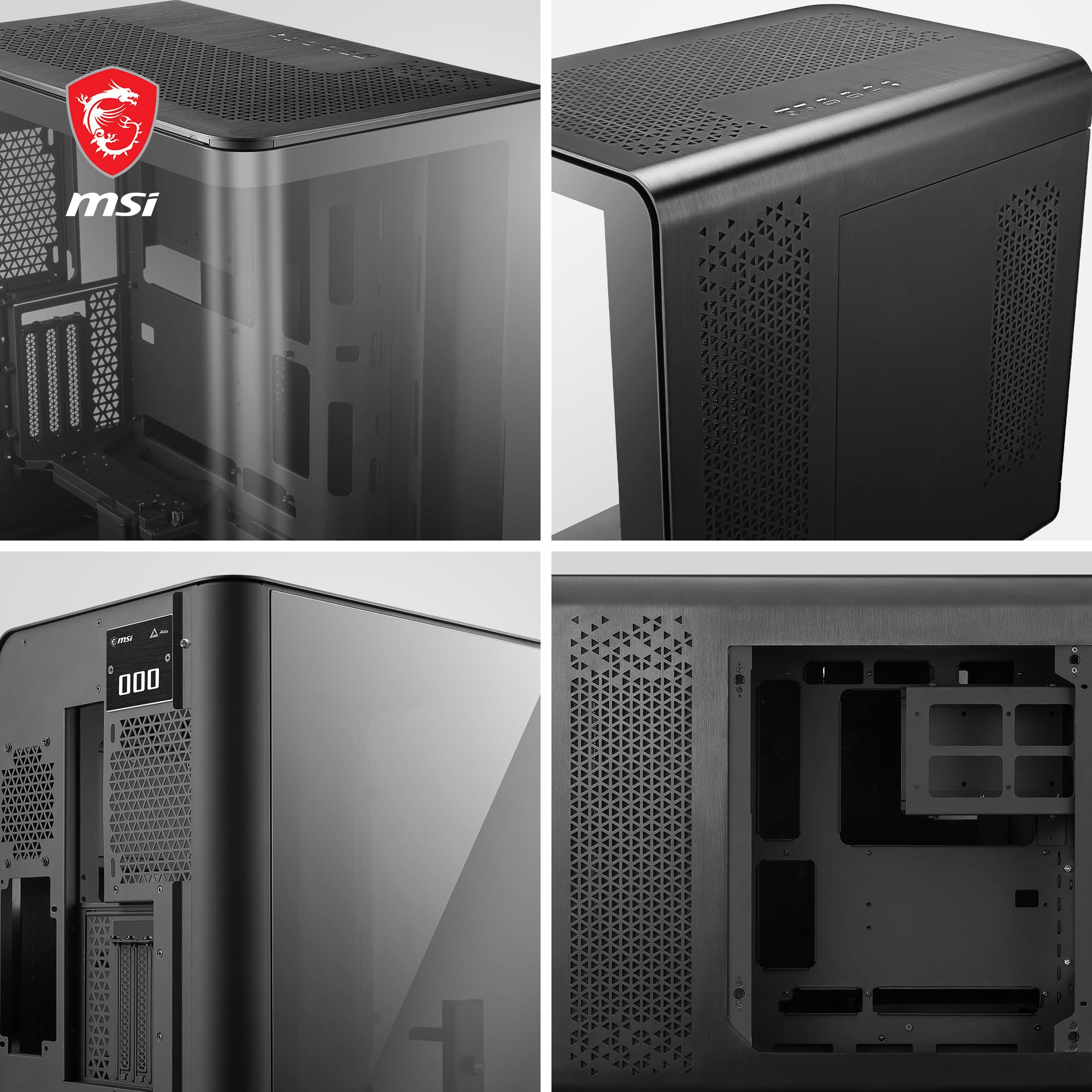 Foto 7 pulgar | Funda Para Videojuegos Msi Meg Maestro 700l Pz Mid Tower Aluminium - Venta Internacional.