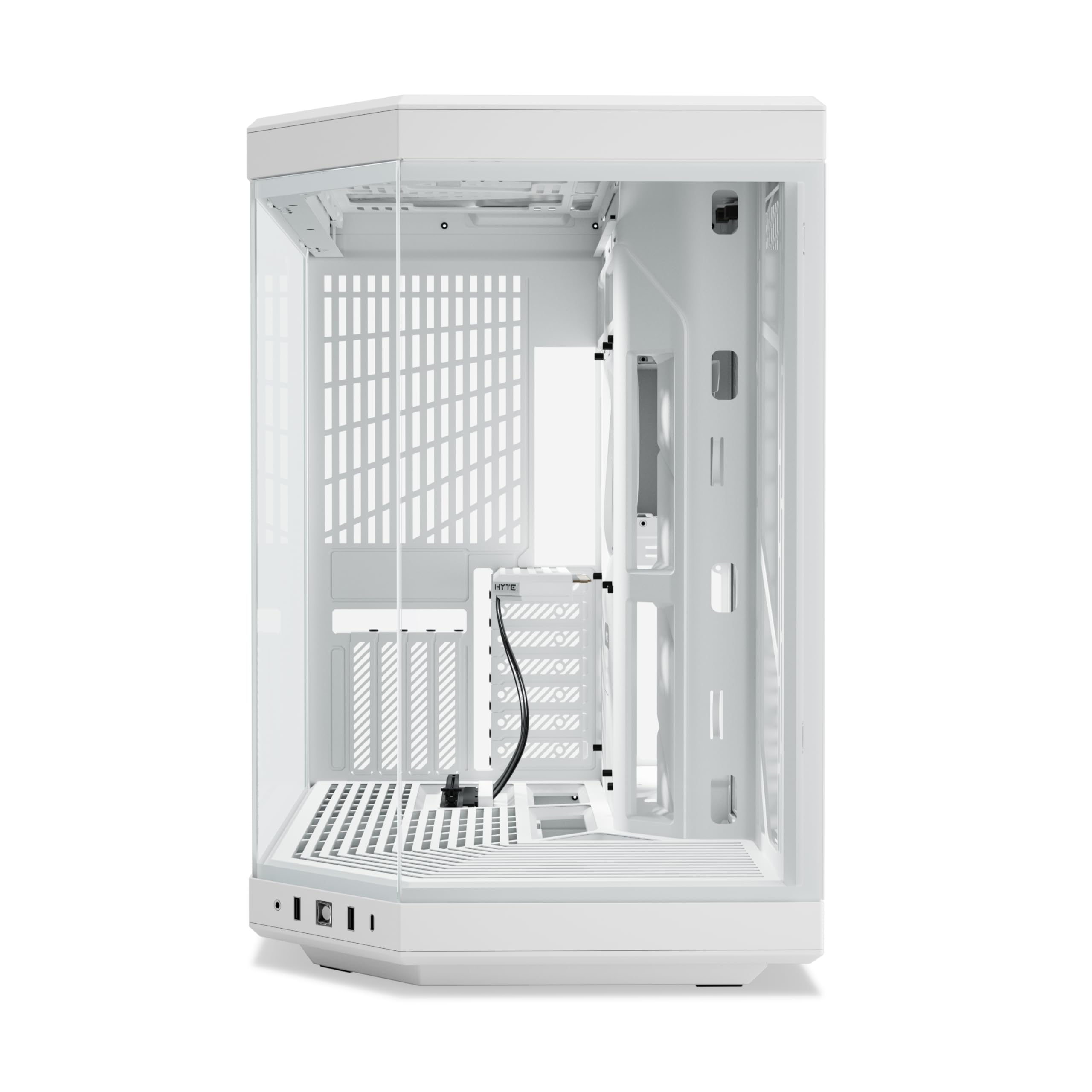 Foto 3 pulgar | Estuche Para Juegos De Computadora Hyte Y70 De Doble Cámara, Color Blanco Como La Nieve - Venta Internacional.