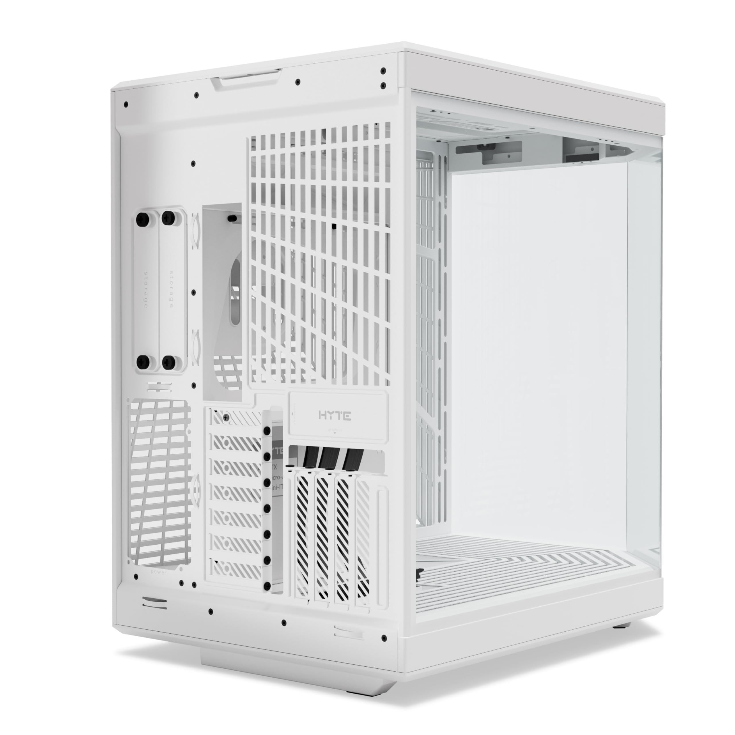 Foto 5 pulgar | Estuche Para Juegos De Computadora Hyte Y70 De Doble Cámara, Color Blanco Como La Nieve - Venta Internacional.