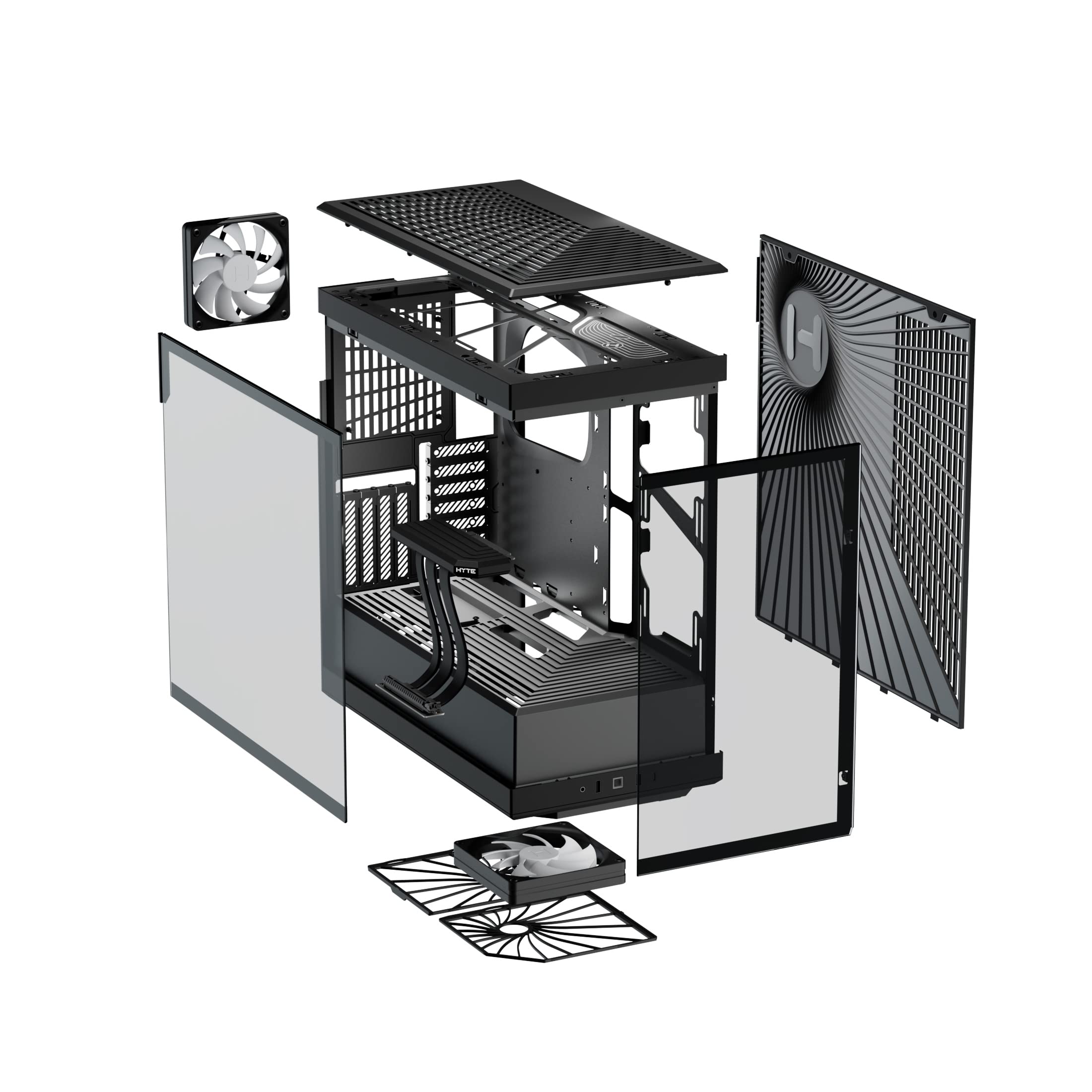 Foto 7 pulgar | Funda Para Videojuegos Hyte Y40 S-tier Aesthetic Atx Mid Tower - Venta Internacional.