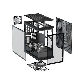 Foto 6 | Funda Para Videojuegos Hyte Y40 S-tier Aesthetic Atx Mid Tower - Venta Internacional.