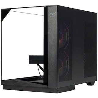 Foto 5 | Gabinete Gamer Naceb Iris Nano Micro Atx Mini Torre 3 Fan Panel Cristal Templado Usb-c Argb Na-0638