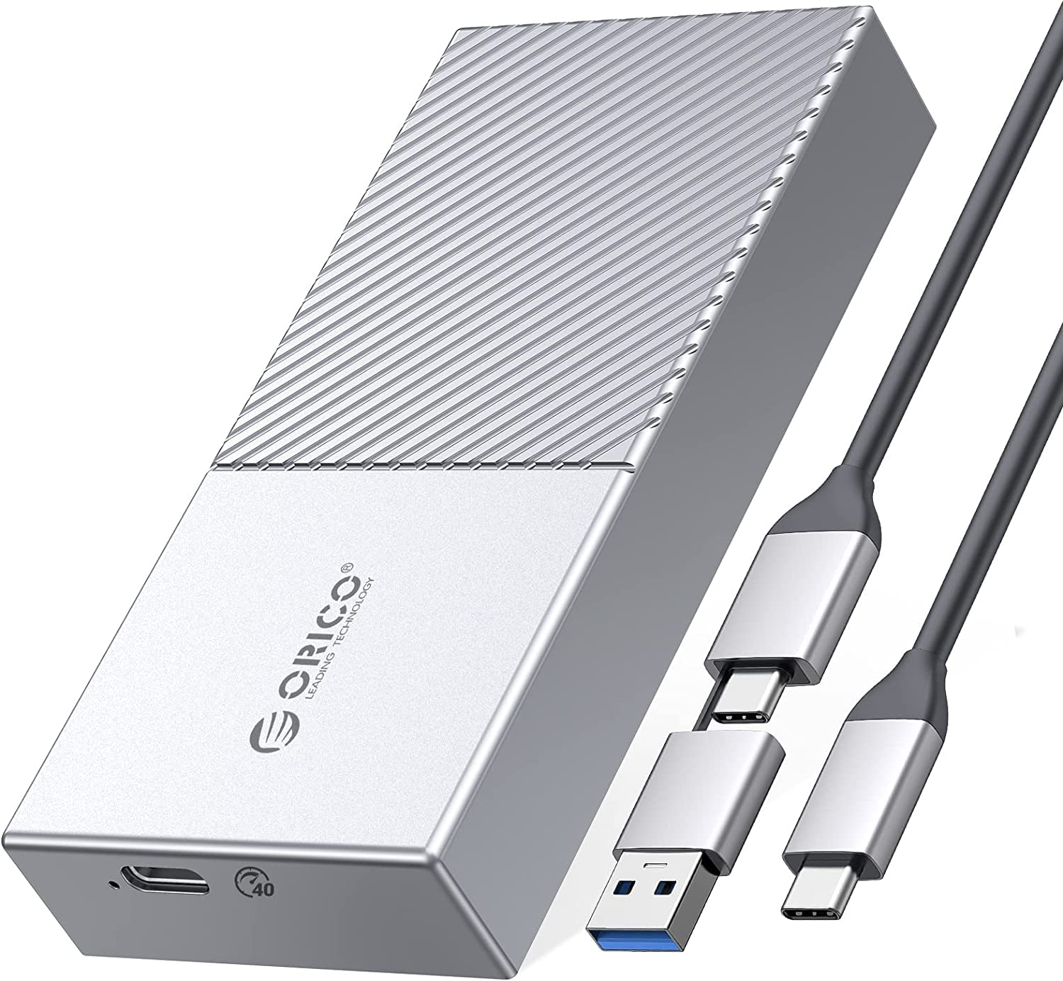 Foto 1 | Carcasa Ssd Nvme, Adaptador Orico M.2 A Usb-c De 40 Gbps Y 4 Tb - Venta Internacional.