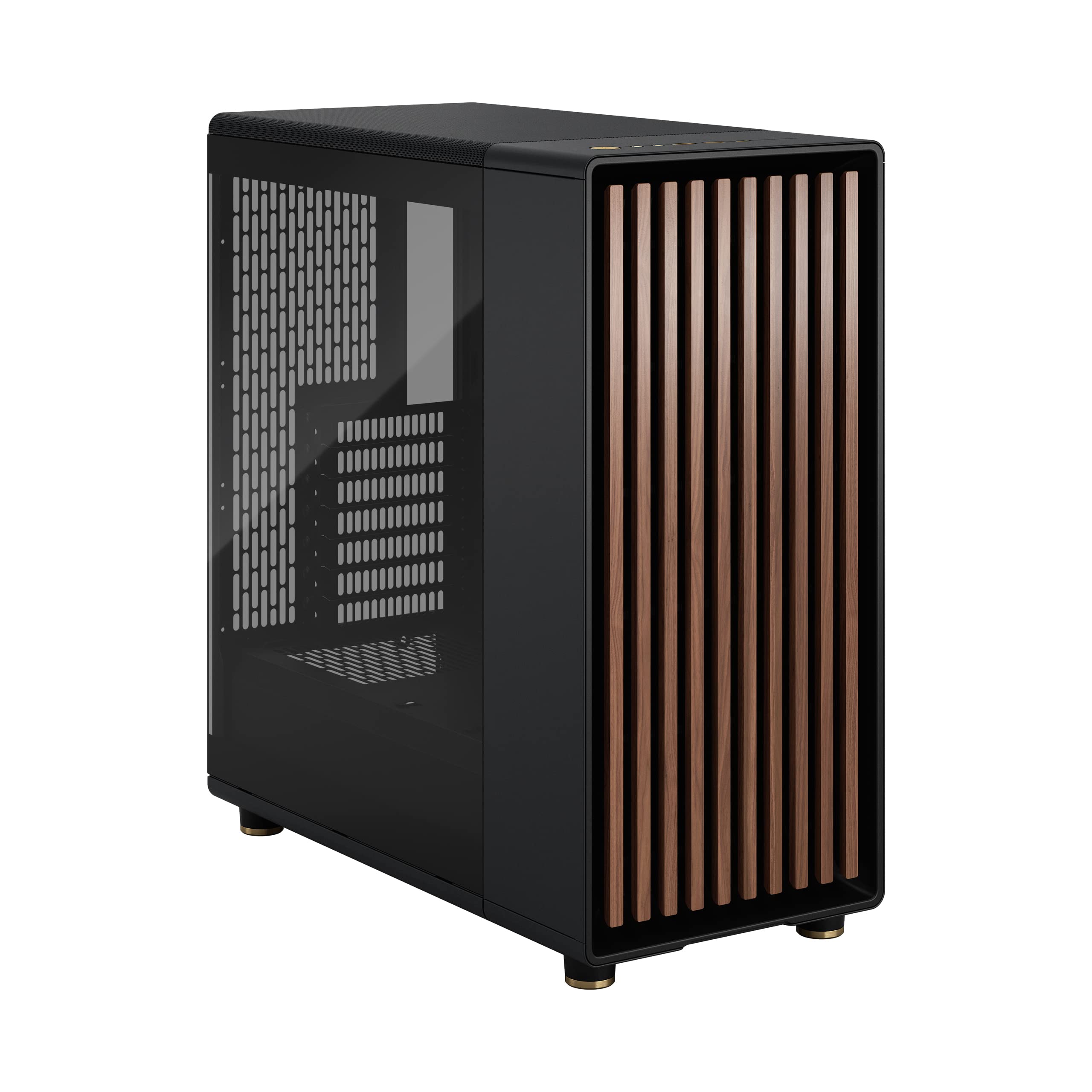 Foto 6 pulgar | Funda Para Juegos De Pc Fractal Design North Charcoal Black Tempered  - Venta Internacional.