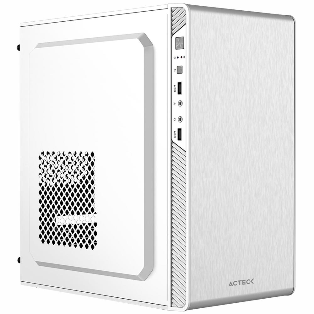 Foto 1 | Gabinete Acteck Performance Ii Mircro Atx Mini Torre Fuente 500w Panel Metalico Usb Blanco Ac-940047