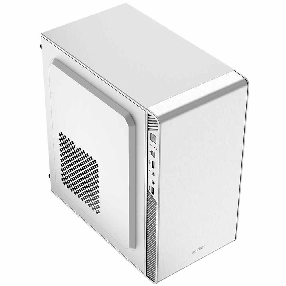 Foto 3 pulgar | Gabinete Acteck Performance Ii Mircro Atx Mini Torre Fuente 500w Panel Metalico Usb Blanco Ac-940047
