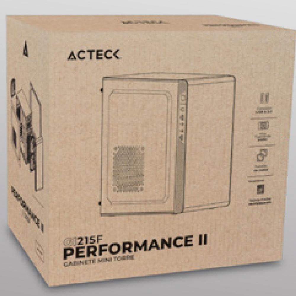 Foto 7 pulgar | Gabinete Acteck Performance Ii Mircro Atx Mini Torre Fuente 500w Panel Metalico Usb Blanco Ac-940047