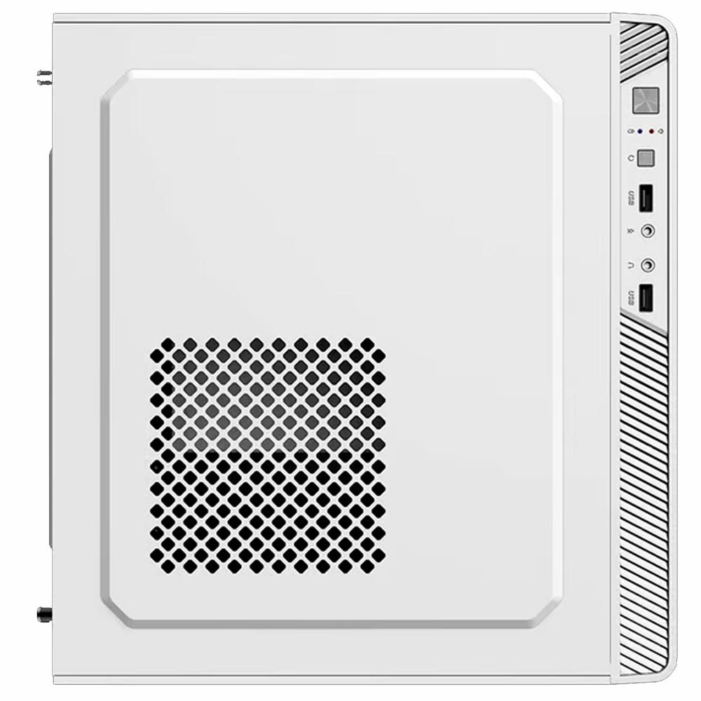 Foto 4 | Gabinete Acteck Zenith Gi656 Micro Atx Mini Torre Fuente 500w Panel Metalico Usb 3.0 Blanco Ac-93927