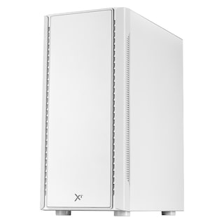 Foto 2 | Gabinete Gamer Xtreme Pc Gaming Nyx Mini Torre Micro Atx 3 Fan Rgb Cristal Templado Blanco