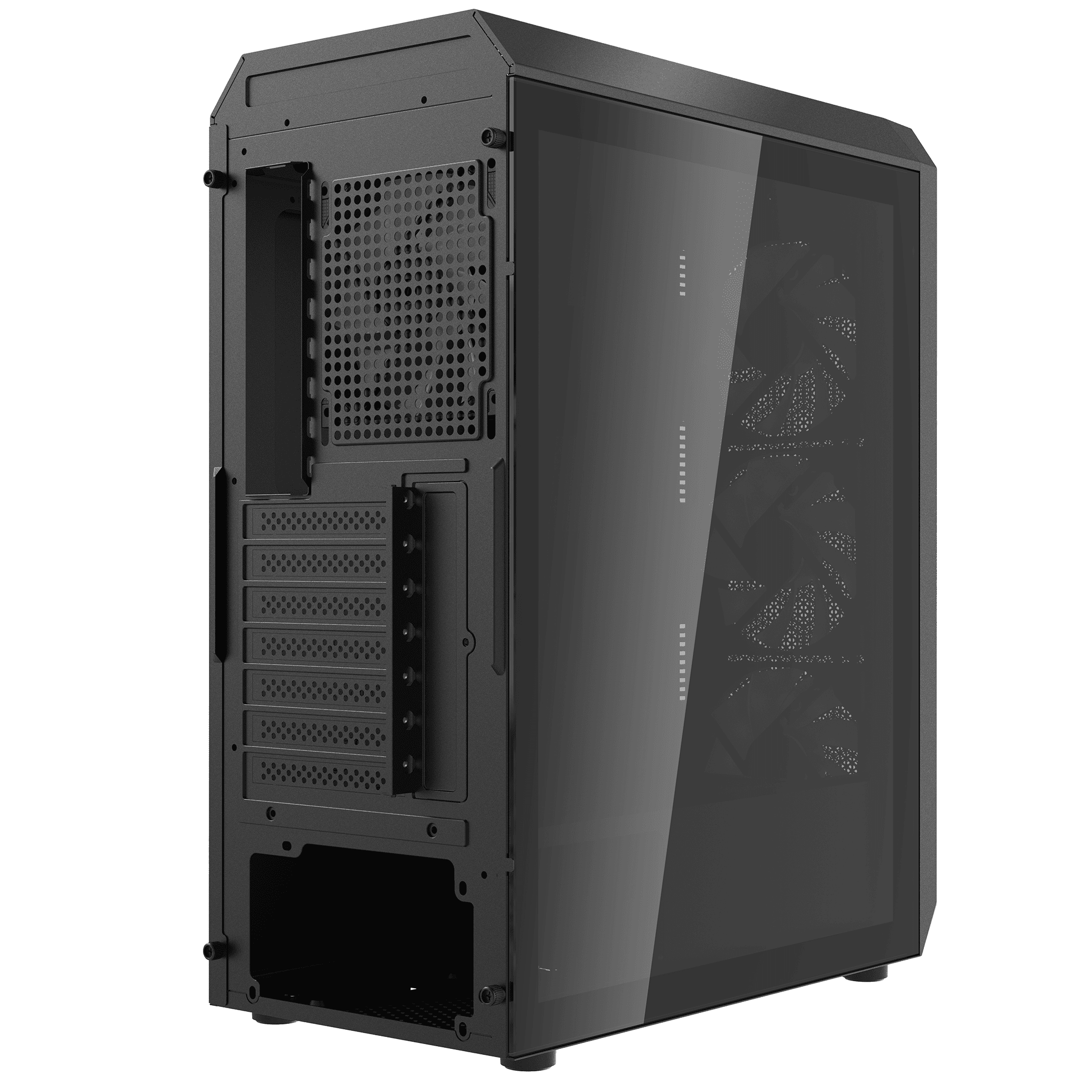 Foto 4 pulgar | Gabinete Adata Xpg Valor Air Plus Negro Atx S/fuente Cristal Valorairplusmta-bkcww