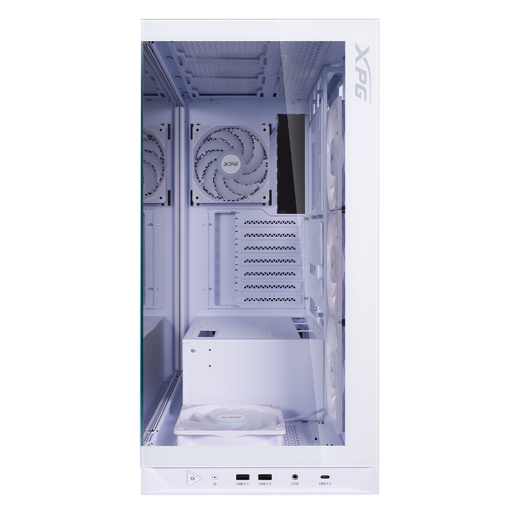 Foto 2 | Gabinete Adata Xpg Invader X Btfmt Blanco Argb Atx S/fuente Cristal Invaderxbtfmt-whcww