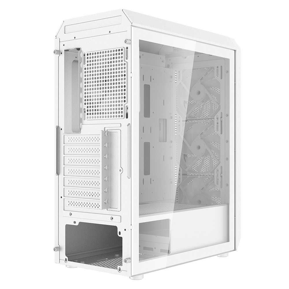 Foto 8 pulgar | Gabinete Adata Xpg Valor Air Plus Blanco Atx S/fuente Cristal Valorairplusmta-whcww