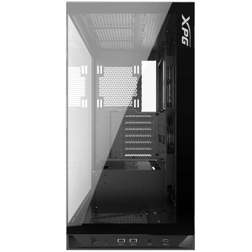 Foto 3 pulgar | Gabinete Gamer Xpg Invader X Atx Media Torre Cristal Templado Usb-c Negro Invaderxmtwof-bkcww
