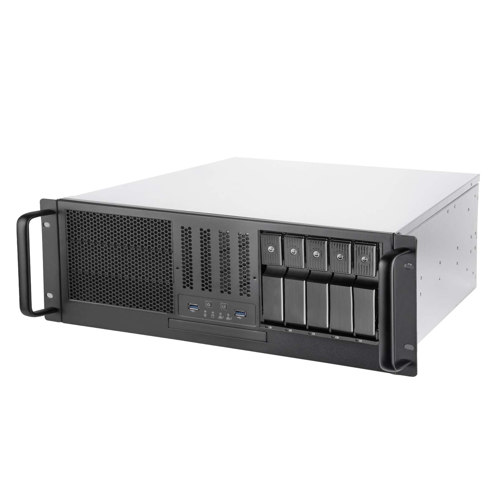 Carcasa De Servidor Silverstone Technology Rm41-h08 4u Con 5 X 3.5 - Venta Internacional.
