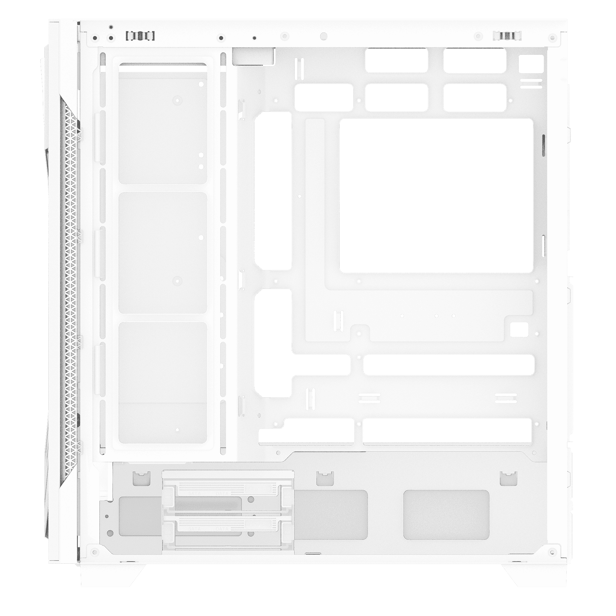 Foto 7 pulgar | Gabinete Adata Xpg Starker Air Btf Blanco Argb Atx S/fuente Cristal Starkerairbtfmta-whcww