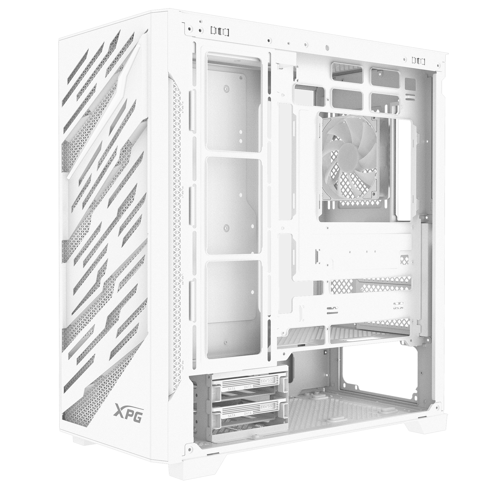 Foto 8 pulgar | Gabinete Adata Xpg Starker Air Btf Blanco Argb Atx S/fuente Cristal Starkerairbtfmta-whcww
